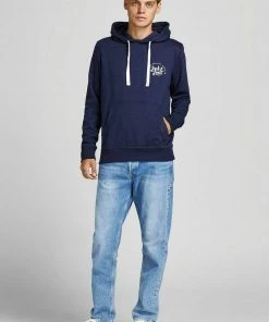 Aktion 😉 Jack & Jones Kapuzensweatshirt »KIMBEL SWEAT HOOD« Navy, Dusty Olive, Hellgrau-meliert 🎁 -Offizieller Jones-Shop cf35240b 452e 5ca7 85b2 a3923f11d73d