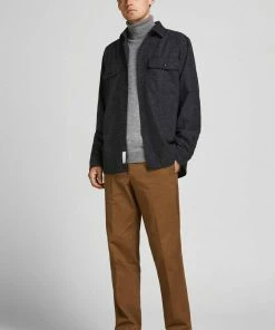 Billig 😉 Jack & Jones Rollkragenpullover »MARK MERINO ROLL NECK« Grau-meliert, Schwarz 🥰 -Offizieller Jones-Shop d02e821a 962e 5e34 8ac5 5d56ff182b67