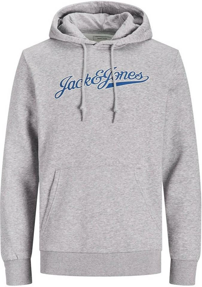 Aktion 🔔 Jack & Jones Kapuzensweatshirt »NIMBUS SWEAT HOOD« Hellgrau-meliert, Navy 👏 4 Aktion 🔔 Jack & Jones Kapuzensweatshirt »NIMBUS SWEAT HOOD« Hellgrau-meliert, Navy 👏 – Bild 4