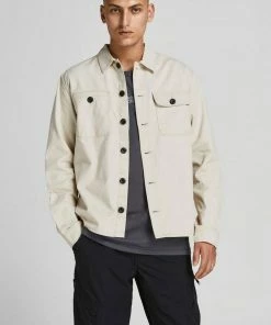 Brandneu 🧨 Jack & Jones Flanellhemd »BEN CLASSIC OVERSHIRT« Olivgr&uuml;n, Black 12192533, Altwei&szlig;, Asphalt 12192533 🔥 -Offizieller Jones-Shop d326810f 34e8 56a2 b8b6 9812a6351182