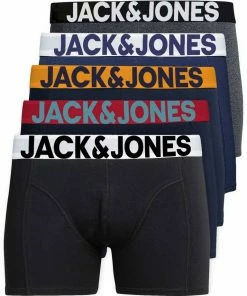 Auslauf ✨ Jack & Jones Boxershorts »Solid« (5 Stück) gute Passform durch elastische Baumwollqualität Schwarz, Mix 4, Mix 6, Navy ❤️ -Offizieller Jones-Shop d387f4ff 4801 5af7 bb01 bb2d5efb29e3