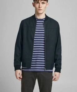 Top 10 🎁 Jack & Jones Bomberjacke »HENRI BOMBER JACKET« Navy, Dunkelgrau 👏 -Offizieller Jones-Shop d40d9027 9714 5475 b66c 5a12ccd2b091