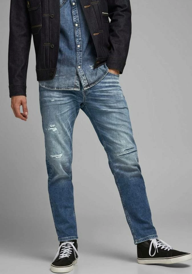 Besorgen 👏 Jack & Jones Comfort-fit-Jeans »Mike« Denim-black, Black, Blau ❤️ 12 Besorgen 👏 Jack & Jones Comfort-fit-Jeans »Mike« Denim-black, Black, Blau ❤️ – Bild 12