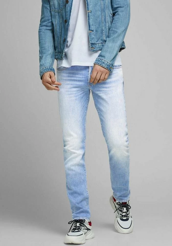 Coupon 👍 Jack & Jones Slim-fit-Jeans »Glenn Icon« Mid-blue-used, Light-blue-used, Blue-denim, Grey-denim ✨ 45 Coupon 👍 Jack & Jones Slim-fit-Jeans »Glenn Icon« Mid-blue-used, Light-blue-used, Blue-denim, Grey-denim ✨ – Bild 45