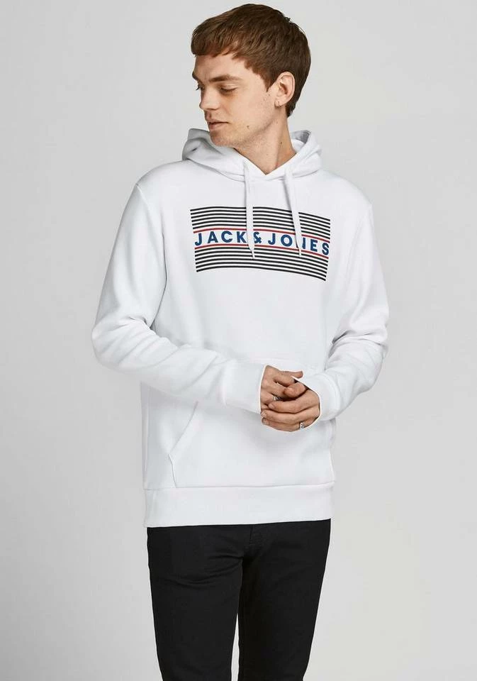 Brandneu 🥰 Jack & Jones Kapuzensweatshirt »Logo Hoodie Oldschool« Anthrazit, Dunkelblau, Weiß, Hawthorne 🥰 22 Brandneu 🥰 Jack & Jones Kapuzensweatshirt »Logo Hoodie Oldschool« Anthrazit, Dunkelblau, Weiß, Hawthorne 🥰 – Bild 22