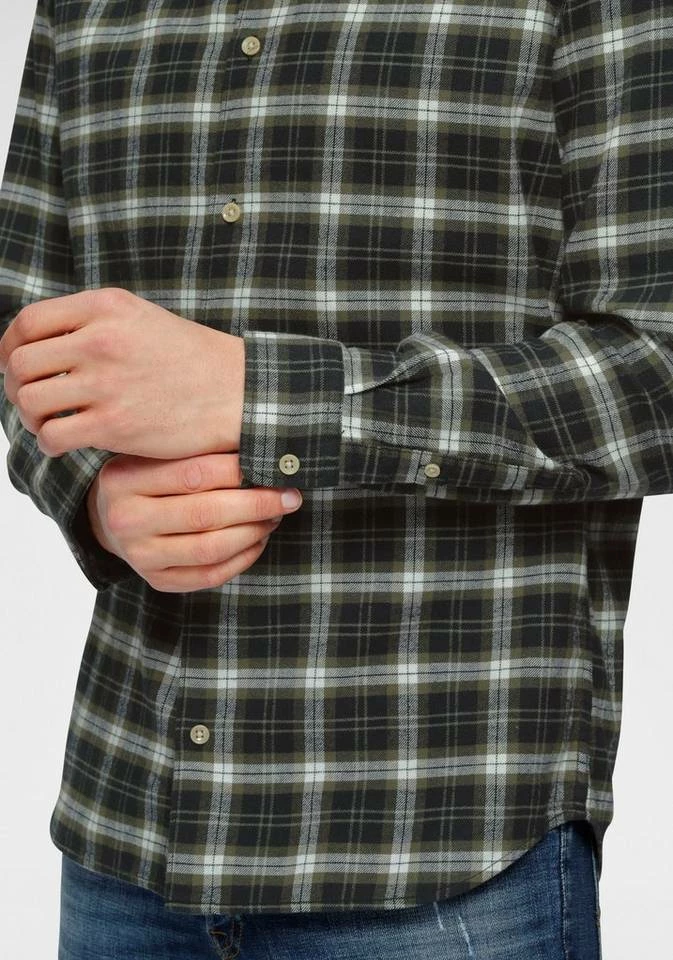 Neu 🔥 Jack & Jones Karohemd »PLAIN JAN 👚 SHIRT« Blau-kariert, Olivgrün, Bordeaux 🎁 4 Neu 🔥 Jack & Jones Karohemd »PLAIN JAN 👚 SHIRT« Blau-kariert, Olivgrün, Bordeaux 🎁 – Bild 4