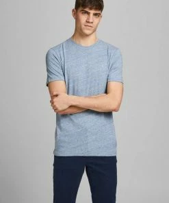 Am billigsten ✨ Jack & Jones T-Shirt »JJEMELANGE TEE« (1-tlg) aus 100% Baumwolle Classic Blue MELANGE 12182489, Dusty Olive, Faded Denim, Maritime Blue 🛒 -Offizieller Jones-Shop d861e6ee c5e2 4d08 9cc9 da563b2a8bcf