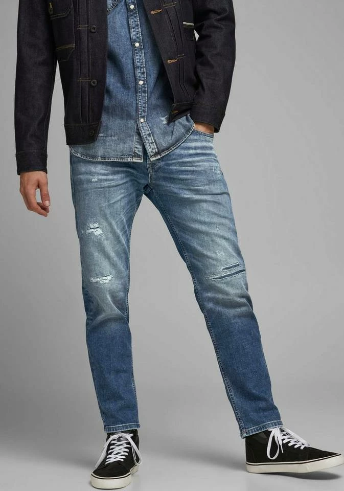 Besorgen 👏 Jack & Jones Comfort-fit-Jeans »Mike« Denim-black, Black, Blau ❤️ 14 Besorgen 👏 Jack & Jones Comfort-fit-Jeans »Mike« Denim-black, Black, Blau ❤️ – Bild 14