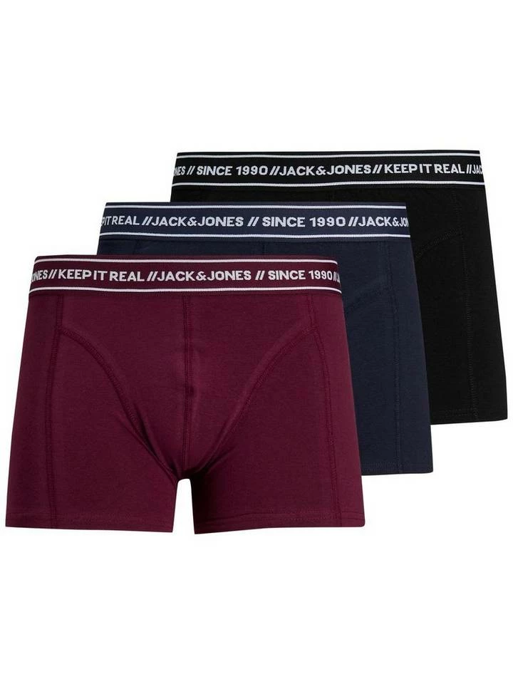 Schlussverkauf 🎁 Jack & Jones Boxershorts »3684« (1 Stück) Herren J&J Boxershorts 3er Pack Stretch Unterhose JACTEXT 🔔 1 Schlussverkauf 🎁 Jack & Jones Boxershorts »3684« (1 Stück) Herren J&J Boxershorts 3er Pack Stretch Unterhose JACTEXT 🔔