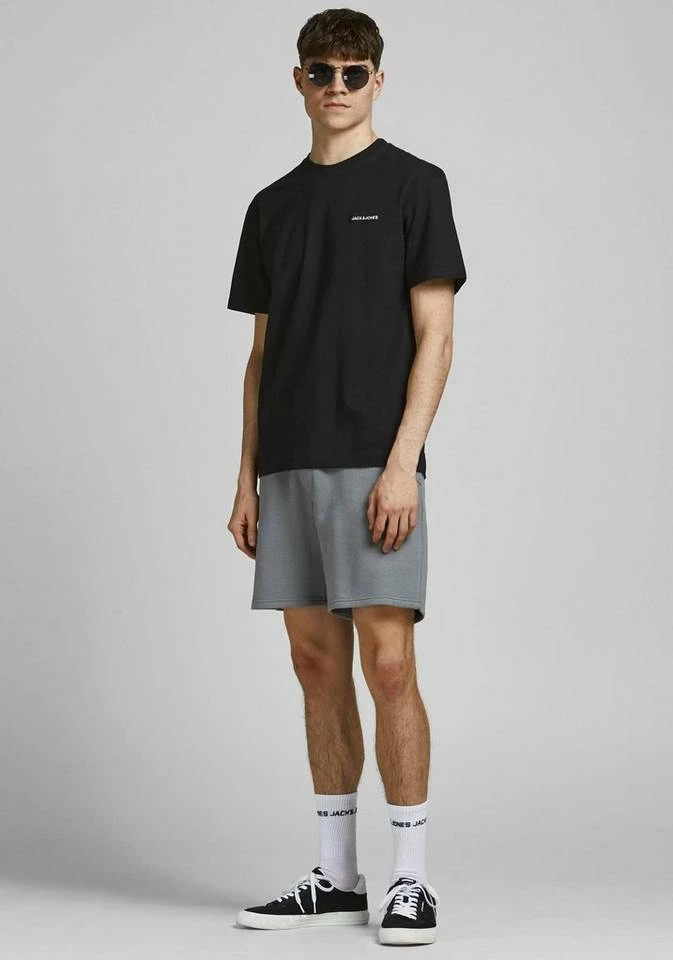 Aktion 🧨 Jack & Jones T-Shirt »CORP EMB TEE« Hellblau, Schwarz, Weiß 🌟 4 Aktion 🧨 Jack & Jones T-Shirt »CORP EMB TEE« Hellblau, Schwarz, Weiß 🌟 – Bild 4