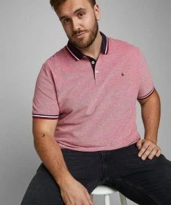 Großhandel 😉 Jack & Jones Poloshirt »Paulus Polo« bis Größe 6XL Bright Cobalt, Rio Red, Denim Blue, Navy 🎁 -Offizieller Jones-Shop dbb7e28e 0e1c 55e3 a3d5 acb1e5a997e2