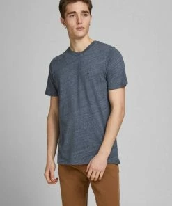 Am billigsten ✨ Jack & Jones T-Shirt »JJEMELANGE TEE« (1-tlg) aus 100% Baumwolle Classic Blue MELANGE 12182489, Dusty Olive, Faded Denim, Maritime Blue 🛒 -Offizieller Jones-Shop dd51c4bd 881f 458c 8c1a 1b9ee2232df0