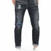 Billig 🧨 Jack & Jones Ankle-Jeans Knöchellange Herren Slim Fit Cord 👖 Jeans Hose Erik 🛒