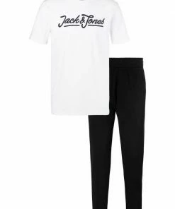 Bestes Angebot ❤️ Jack & Jones Pyjama mit Logo Druck 👍