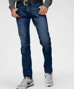Aktion 😍 Jack & Jones Slim-fit-Jeans »Glenn« Medium-blue, Light-blue, Dark-blue, Unbekannt 🎉