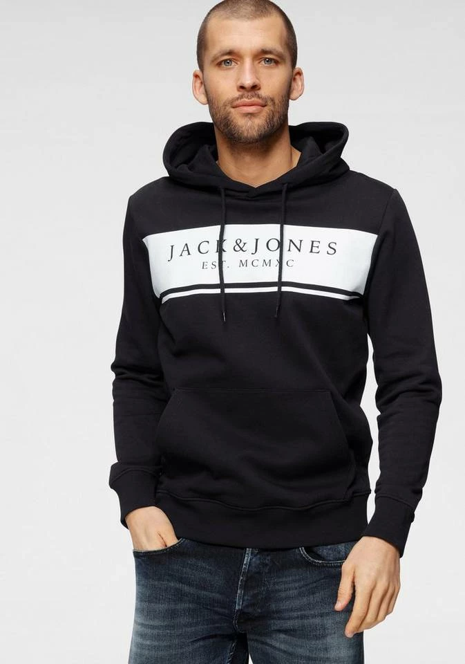 Besorgen 🌟 Jack & Jones Kapuzensweatshirt Dunkelgrau-meliert, Navy, Tanne, Weiß 🛒 1 Besorgen 🌟 Jack & Jones Kapuzensweatshirt Dunkelgrau-meliert, Navy, Tanne, Weiß 🛒