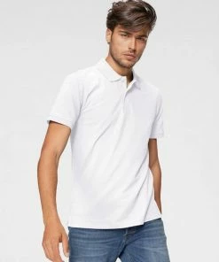 Bestes Angebot 🔔 Jack & Jones Poloshirt »NOAH POLO« Light grey melange, White, Black 💯