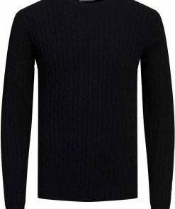 Coupon 👏 Jack & Jones Rundhalspullover »GLENN KNIT CREW NECK« Weiß, Bordeaux, Navy, Schwarz ✨ -Offizieller Jones-Shop e452497c 40e1 5c72 a9c9 fa76935e38ca