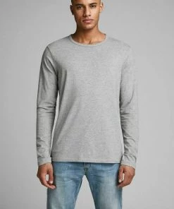 Schlussverkauf 🌟 Jack & Jones Longsleeve »BASIC TEE« Navy Blazer, Black, Light Grey Melange, White 🔔 -Offizieller Jones-Shop e57a9a51 d18b 57b2 a884 dab92c7afc09