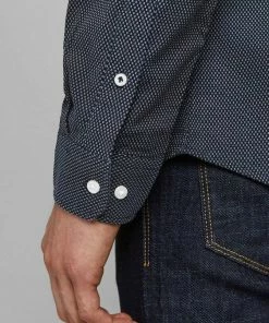 Aktion 🧨 Jack & Jones Langarmhemd »THOMAS DETAIL 👚 SHIRT« Navy, Dark-Navy, Dunkelblau, Dark Navy 12181541 ✨ -Offizieller Jones-Shop e5a057db cd46 5b71 ae0d 708f02776d79