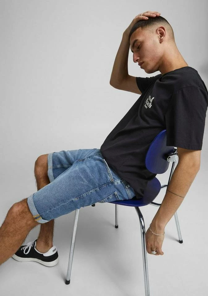 Brandneu 🌟 Jack & Jones Shorts »RICK ORIGINAL SHORTS« Grau, Schwarz, Dunkelblau, Hellblau 🔔 3 Brandneu 🌟 Jack & Jones Shorts »RICK ORIGINAL SHORTS« Grau, Schwarz, Dunkelblau, Hellblau 🔔 – Bild 3