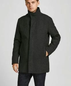 Bestpreis ✨ Jack & Jones Wolljacke »DUNHAM WOOL JACKET« Hellgrau, Dunkelgrau, Schwarz 🎁 -Offizieller Jones-Shop eae07b31 157f 5097 8814 fb9b00c20804