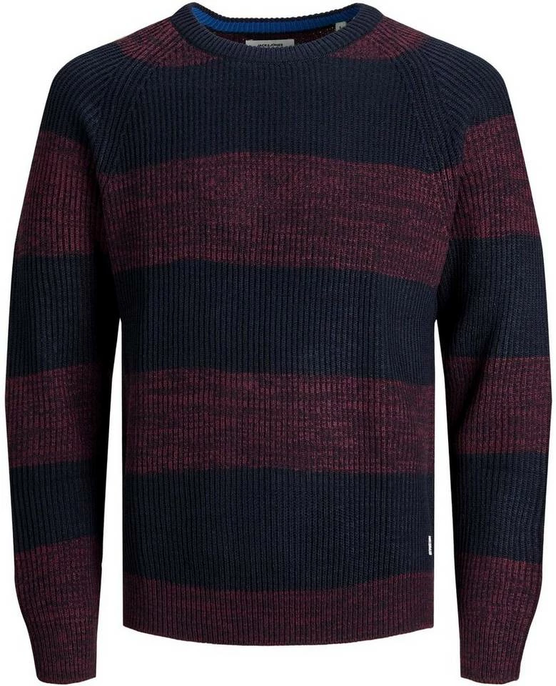 Blitzangebot 🥰 Jack & Jones Rundhalspullover »PANNEL STRIPE KNIT CREW NECK« Bordeaux, Olivgrün 👍 6 Blitzangebot 🥰 Jack & Jones Rundhalspullover »PANNEL STRIPE KNIT CREW NECK« Bordeaux, Olivgrün 👍 – Bild 6