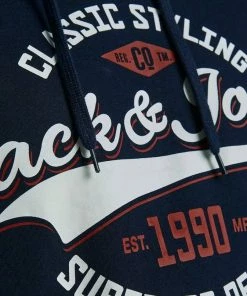 Bester Verkauf 👍 Jack & Jones Kapuzensweatshirt »LOGO SWEAT HOOD« Bis Größe 6XL Anthrazit, Navy, Hellgrau-meliert, Rot 👏 -Offizieller Jones-Shop ed50de01 9319 562d 857d 939993273be4