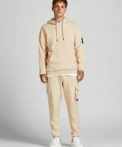 Großhandel ✔️ Jack & Jones Jogginganzug »CLASSIC SWEAT HOOD TRACK SUIT« (Set, 2-tlg) Beige | beige, Anthrazit | anthrazit 🥰