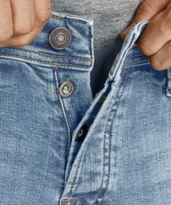 Besorgen 🎁 Jack & Jones Slim-fit-Jeans »GLENN ORIGINAL« Mid-blue-destroyed-Effekte, Light-blue-destroyed-Effekte, Unbekannt, Blue-denim ⌛ -Offizieller Jones-Shop f20cc88b 6775 5afe bbb6 94d975af93eb