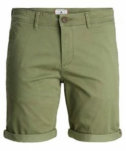 Schlussverkauf 🥰 Jack & Jones Shorts »BOWIE SHORTS SOLID« Graublau, Deep Lichen Green, Khaki, Navy 🔥 -Offizieller Jones-Shop f2473e5a 3ae9 54f3 a620 9ed7f73a8f64