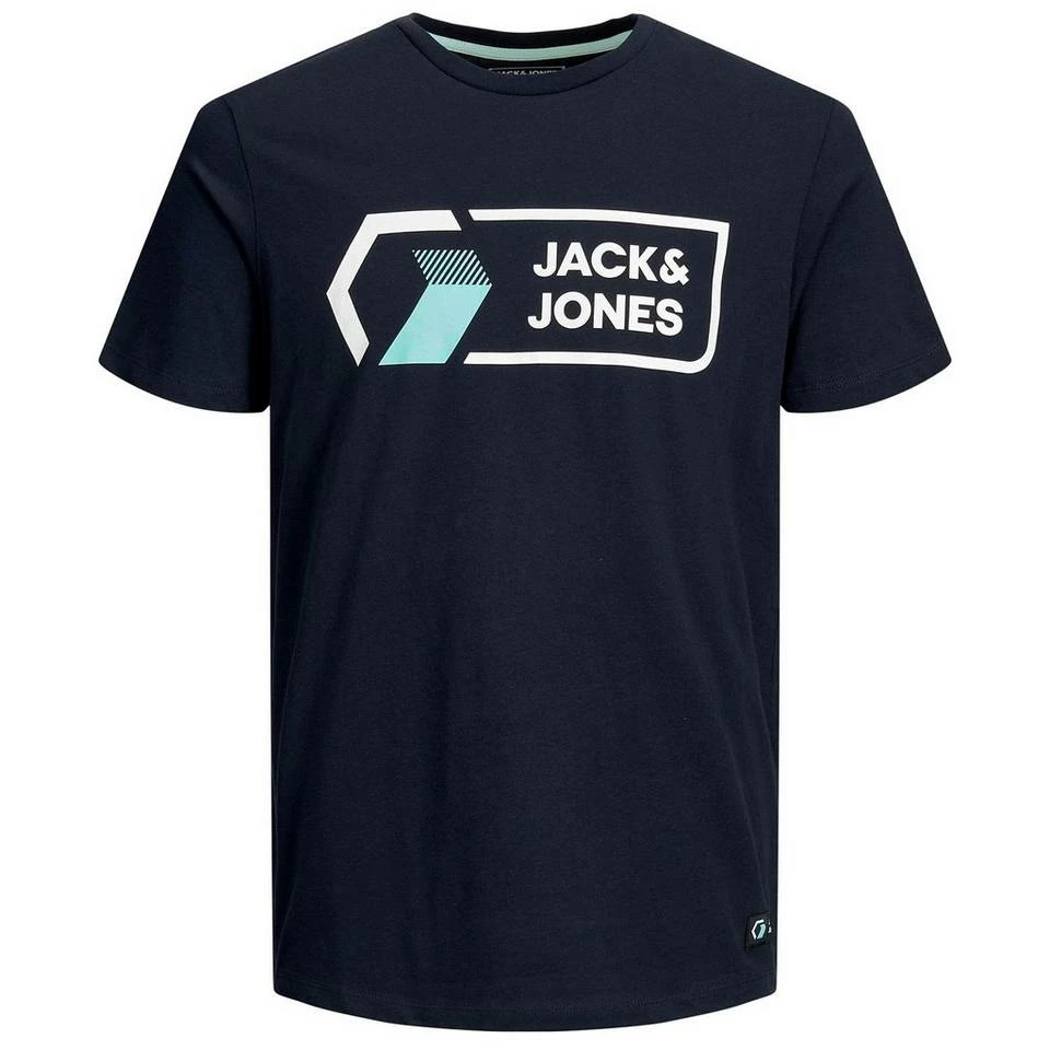 Aktion 🔔 Jack & Jones Rundhalsshirt »Große Größen Herren T-Shirt navy JCOLOGAN Jack&Jones« ⌛ 2 Aktion 🔔 Jack & Jones Rundhalsshirt »Große Größen Herren T-Shirt navy JCOLOGAN Jack&Jones« ⌛ – Bild 2