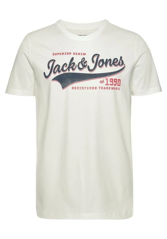 Aktion 😍 Jack & Jones T-Shirt »LOGO TEE« Orange, Dunkelgrau, Grün, Offwhite 🤩 5 Aktion 😍 Jack & Jones T-Shirt »LOGO TEE« Orange, Dunkelgrau, Grün, Offwhite 🤩 – Bild 5