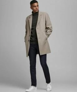 Angebote ✔️ Jack & Jones Wollmantel »JJEMOULDER« (1-tlg) Greige, Dark navy, Dark Grey 🛒 -Offizieller Jones-Shop f5165854 d94d 42fb acef 36fa8e7f83fe