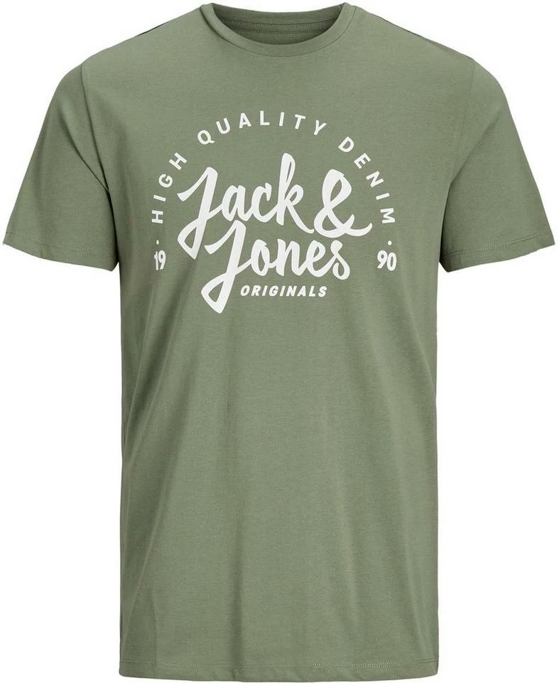 Schlussverkauf ⌛ Jack & Jones T-Shirt »KIMBEL TEE BIG CREW NECK« Navy, Olivgrün, Weiß, Hellgrau-meliert 👍 6 Schlussverkauf ⌛ Jack & Jones T-Shirt »KIMBEL TEE BIG CREW NECK« Navy, Olivgrün, Weiß, Hellgrau-meliert 👍 – Bild 6