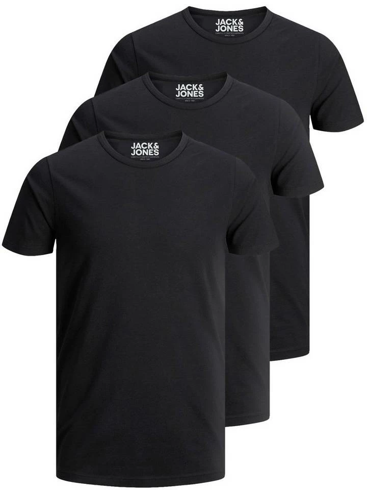 Bestes Angebot ✨ Jack & Jones T-Shirt »Basic O-Neck« (3-tlg., 3er Pack) etwas länger geschnitten, nicht zu kurz Schwarz, MIX 5(WH#ft5_slash#WH#ft5_slash#BL), Mix 2 (BL#ft5_slash#BL#ft5_slash#WH), Mix 2 (BL#ft5_slash#WH#ft5_slash#GR) ✨ 6 Bestes Angebot ✨ Jack & Jones T-Shirt »Basic O-Neck« (3-tlg., 3er Pack) etwas länger geschnitten, nicht zu kurz Schwarz, MIX 5(WH#ft5_slash#WH#ft5_slash#BL), Mix 2 (BL#ft5_slash#BL#ft5_slash#WH), Mix 2 (BL#ft5_slash#WH#ft5_slash#GR) ✨ – Bild 6