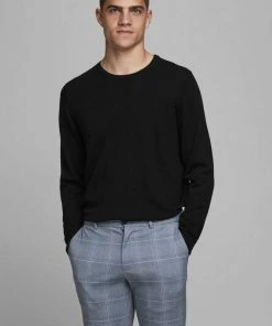 Schlussverkauf 🛒 Jack & Jones Rundhalspullover »MERINO KNIT« Grau-meliert, Schwarz, Beige, Dunkelblau-blau 😀 -Offizieller Jones-Shop f7ee1301 d37b 586a 88d8 6a8a808ed19e
