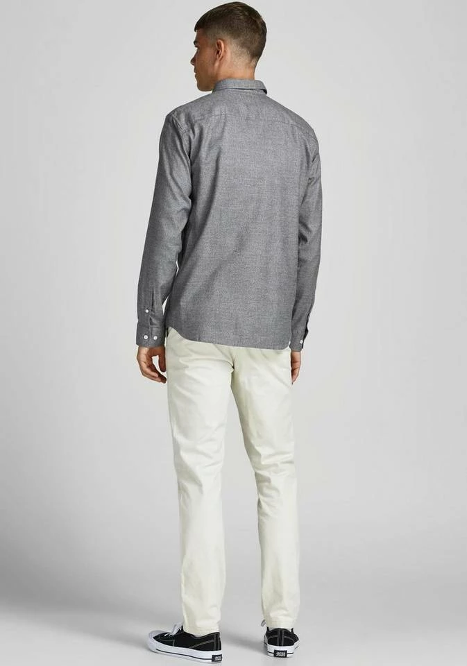 Bestes Angebot 🔥 Jack & Jones Langarmhemd »PERFECT TWIST 👚 SHIRT« Grau-meliert, Dunkelgrün, Navy ❤️ 2 Bestes Angebot 🔥 Jack & Jones Langarmhemd »PERFECT TWIST 👚 SHIRT« Grau-meliert, Dunkelgrün, Navy ❤️ – Bild 2
