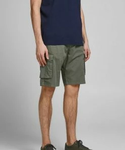 Bestes Angebot ❤️ Jack & Jones Cargoshorts »ZACK CARGO SHORTS« Navy, Beige, Schwarz, Olivgrün 🌟 -Offizieller Jones-Shop fb2baa0a 4539 5a2d 912e 55a88418bfe2