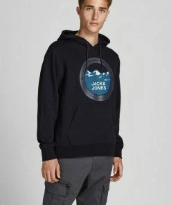 Schlussverkauf 🥰 Jack & Jones Kapuzensweatshirt »BILO SWEAT HOOD« Schwarz, Grau, Bordeaux, Hellgrau 😉