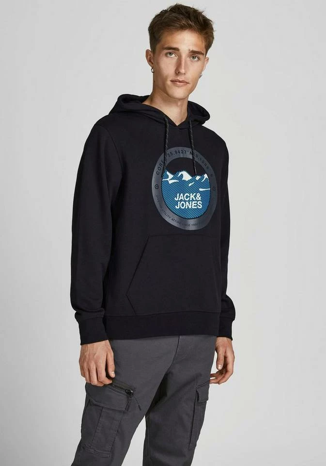 Schlussverkauf 🥰 Jack & Jones Kapuzensweatshirt »BILO SWEAT HOOD« Schwarz, Grau, Bordeaux, Hellgrau 😉 1 Schlussverkauf 🥰 Jack & Jones Kapuzensweatshirt »BILO SWEAT HOOD« Schwarz, Grau, Bordeaux, Hellgrau 😉