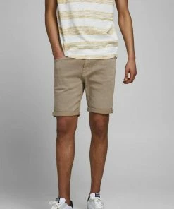 Am billigsten 👏 Jack & Jones Shorts »Rick ICON Short« Beige, Grau, Navy 👍