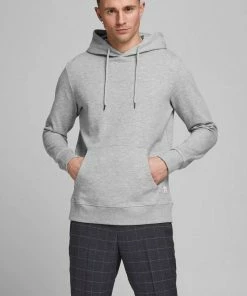 Bester Verkauf 🔔 Jack & Jones Kapuzensweatshirt »BASIC SWEAT HOOD« Verdant Green, Black, Navy, Hellgrau-meliert 🔔 -Offizieller Jones-Shop ff304d6f d6a9 5c57 bc66 2b83f148002c