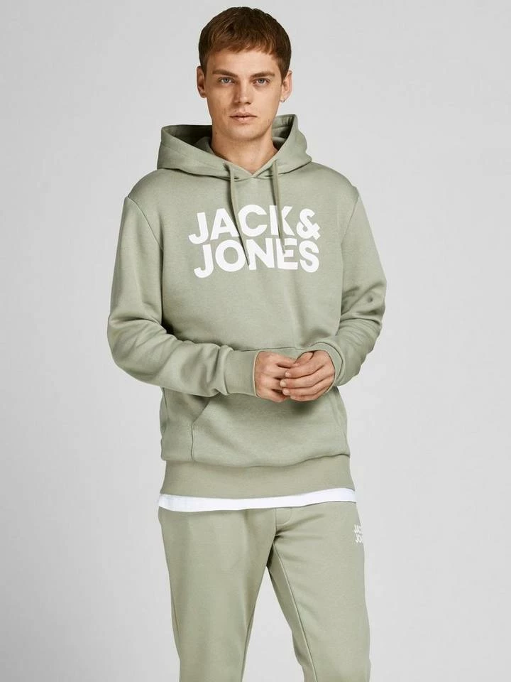 Brandneu 🥰 Jack & Jones Kapuzensweatshirt »Logo Hoodie Oldschool« Anthrazit, Dunkelblau, Weiß, Hawthorne 🥰 14 Brandneu 🥰 Jack & Jones Kapuzensweatshirt »Logo Hoodie Oldschool« Anthrazit, Dunkelblau, Weiß, Hawthorne 🥰 – Bild 14